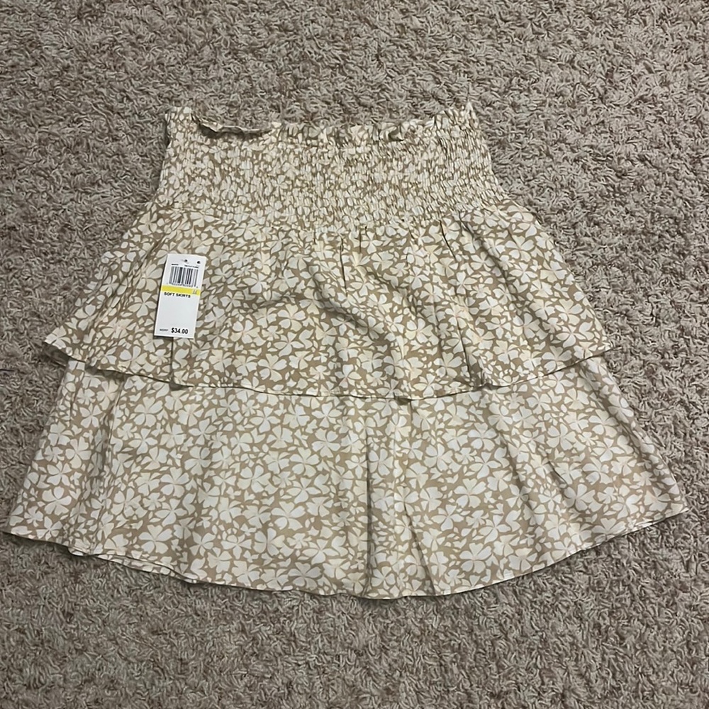 Flower Elastic Skirt